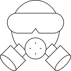 Gas mask 