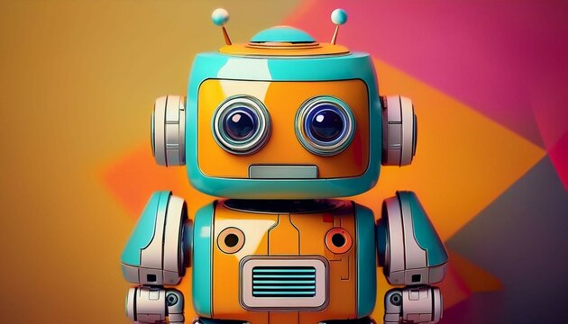 retro robot toy