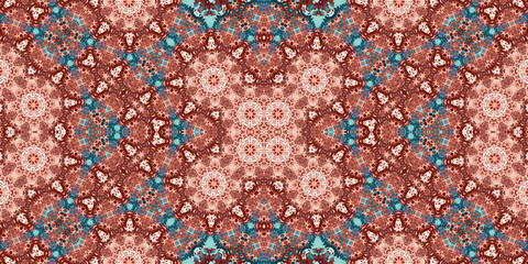 Seamless abstract pattern. The texture of the pattern is symmetrical. Endless pattern
