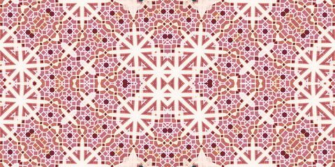 Seamless abstract pattern. The texture of the pattern is symmetrical. Endless pattern