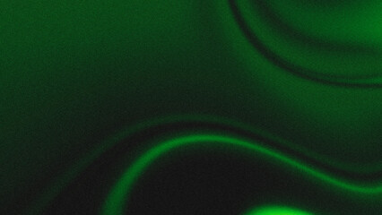 Mysterious Abstract Gradient Background with Grainy Green Texture and Ethereal Dark-to-Light Transition