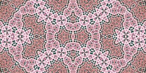 Seamless abstract pattern. The texture of the pattern is symmetrical. Endless pattern