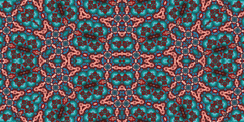 Seamless abstract pattern. The texture of the pattern is symmetrical. Endless pattern