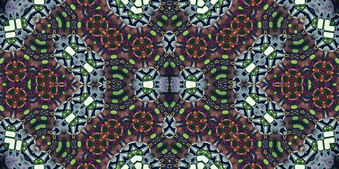 Seamless abstract pattern. The texture of the pattern is symmetrical. Endless pattern