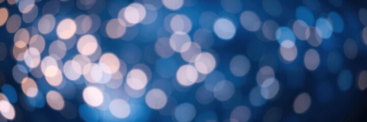 Abstract blue background with beautiful bokeh lights, creating a dreamy and magical atmosphere, atmosphere, blue