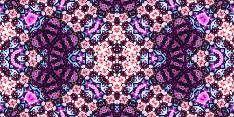 Seamless abstract pattern. The texture of the pattern is symmetrical. Endless pattern