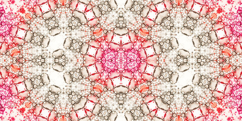 Seamless abstract pattern. The texture of the pattern is symmetrical. Endless pattern