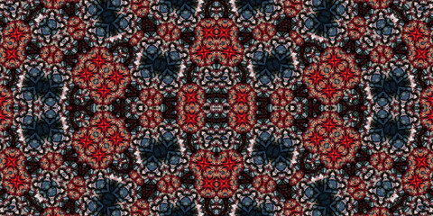 Seamless abstract pattern. The texture of the pattern is symmetrical. Endless pattern