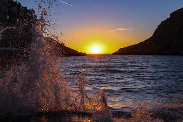 Gozo island splash