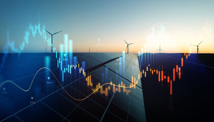 Increase in electricity prices on the world market. Green energy in full development.Investment...
