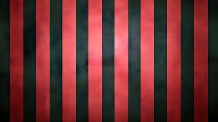 Minimalist Red and Black Vertical Stripes