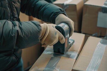 holding package boxes