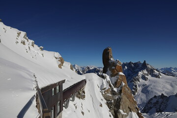 ski resort in winter