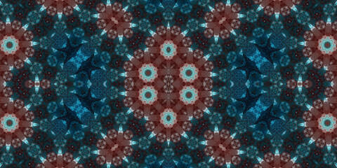 Seamless abstract pattern. The texture of the pattern is symmetrical. Endless pattern