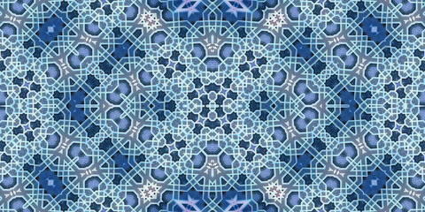 Seamless abstract pattern. The texture of the pattern is symmetrical. Endless pattern