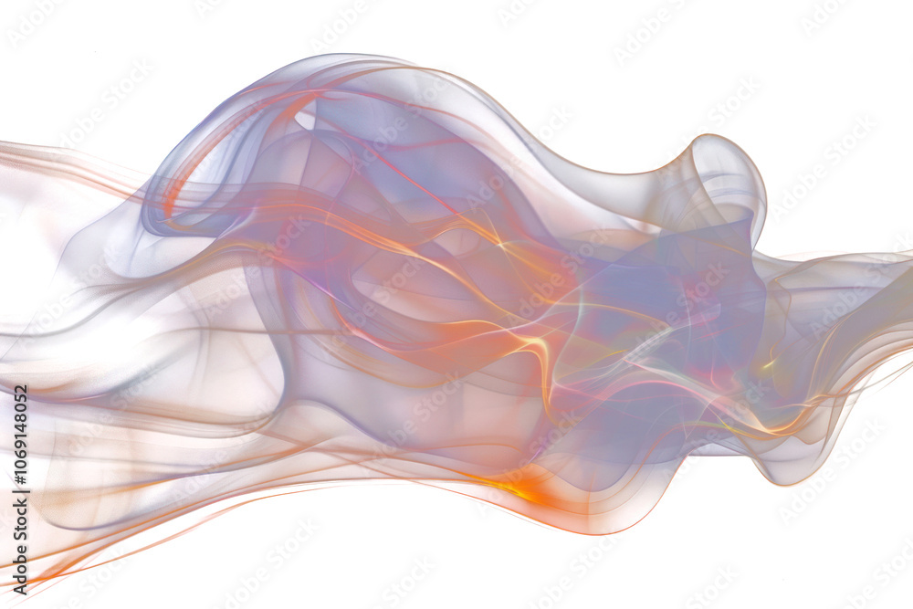 Wall mural png light abstract pattern shape.