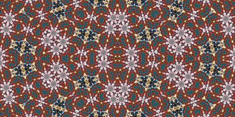 Seamless abstract pattern. The texture of the pattern is symmetrical. Endless pattern