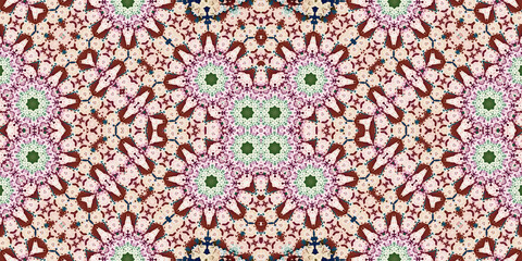 Seamless abstract pattern. The texture of the pattern is symmetrical. Endless pattern