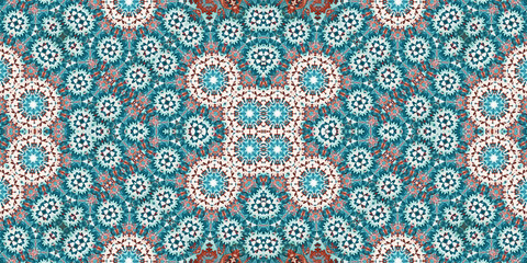 Seamless abstract pattern. The texture of the pattern is symmetrical. Endless pattern