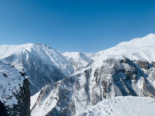 snow covered mountain
