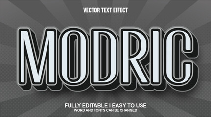 Fully Editable 3D Vector Text Effect