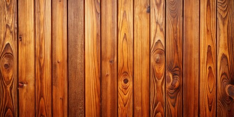 Obraz premium Rich Brown Wooden Panel Texture, Wood Texture, Wooden Background, Natural Grain