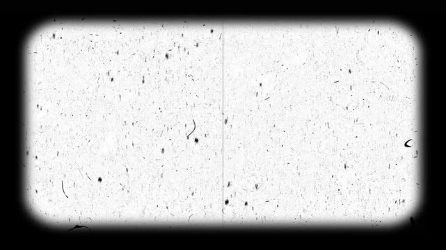 Film frame texture with sprocket hole on green screen with grain, film dirt, dust, hair, leaks and scratches. Old Film reel strip rolling overlay. 4k resolution free video download