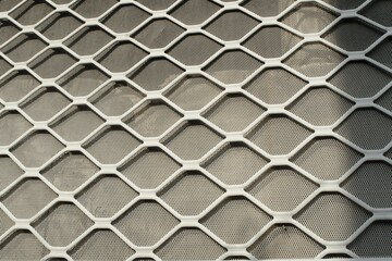 metal grid pattern