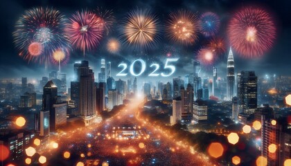 happy new year celebration 2025