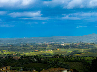 Fototapeta premium Landscape of San Gimigano