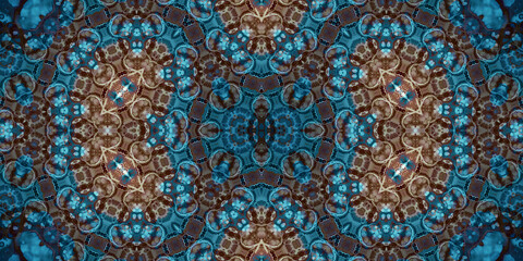 Seamless abstract pattern. The texture of the pattern is symmetrical. Endless pattern