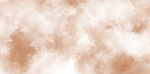 Light beige and soft peach abstract texture with delicate shading, with soft brown and cream tones. Colorful Ink Stains on White Background, Autumn abstract background in watercolor with light brown .