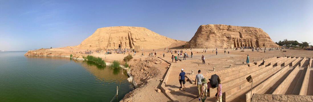 Egipto El templo de Rams&eacute;s II o templo de Abu Simbel templo de Nefertari lago Nasser IMG_0891-as24