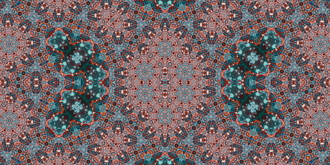 Seamless abstract pattern. The texture of the pattern is symmetrical. Endless pattern