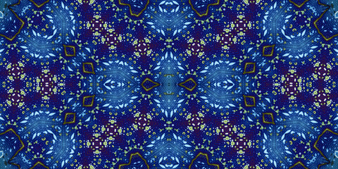 Seamless abstract pattern. The texture of the pattern is symmetrical. Endless pattern