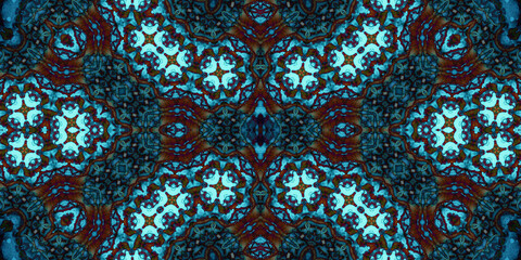 Seamless abstract pattern. The texture of the pattern is symmetrical. Endless pattern