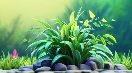 Clump forming perennial Dietes bicolor with long sword like evergreen pale green leaves ideal for garden landscaping