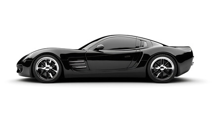 Fototapeta premium Generic and brandless modern sport car