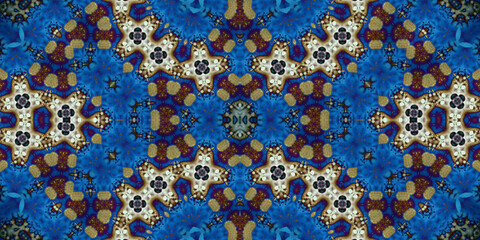 Seamless abstract pattern. The texture of the pattern is symmetrical. Endless pattern