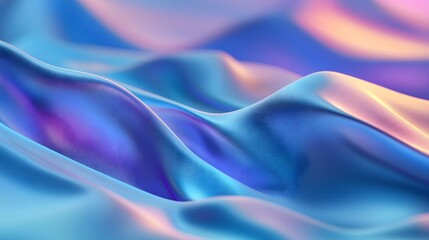 Blue gradient defocused abstract photo with smooth lines and a Pantone color background. The image creates a serene and sophisticated atmosphere through its smooth gradient and soft focus effect.