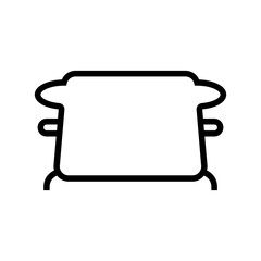 Naklejka premium windshield snow cover accessory line icon vector. windshield snow cover accessory sign. isolated contour symbol black illustration