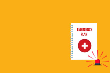Emergency plan paper documents	