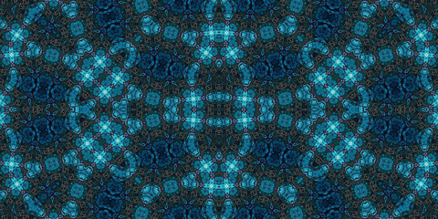 Seamless abstract pattern. The texture of the pattern is symmetrical. Endless pattern