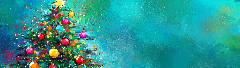 Celebrate christmas cheer by decorating your home with a beautifully colorful tree