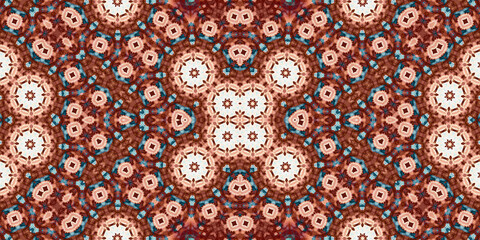 Seamless abstract pattern. The texture of the pattern is symmetrical. Endless pattern