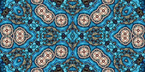 Seamless abstract pattern. The texture of the pattern is symmetrical. Endless pattern