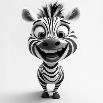 zebra cartoon illustration