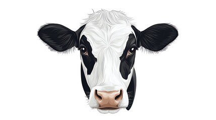 Professional collection of realistic cow logo images for businesses design