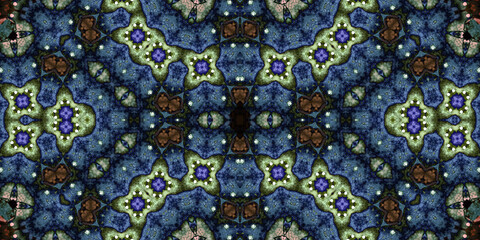 Seamless abstract pattern. The texture of the pattern is symmetrical. Endless pattern