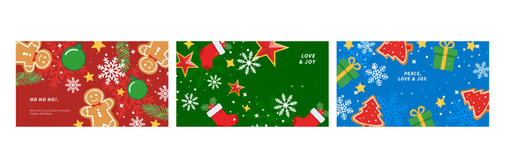 Festive Christmas Card Designs with Ornaments